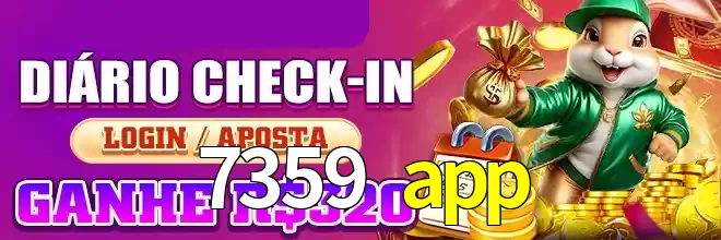 Captura da interface do 7359 app com cassino, destacando a diversidade de jogos.